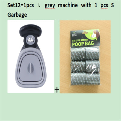 Pet Waste Cleaner – Foldable Dog Pooper Scooper with Bags