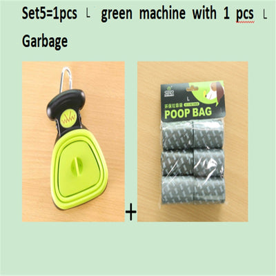 Pet Waste Cleaner – Foldable Dog Pooper Scooper with Bags