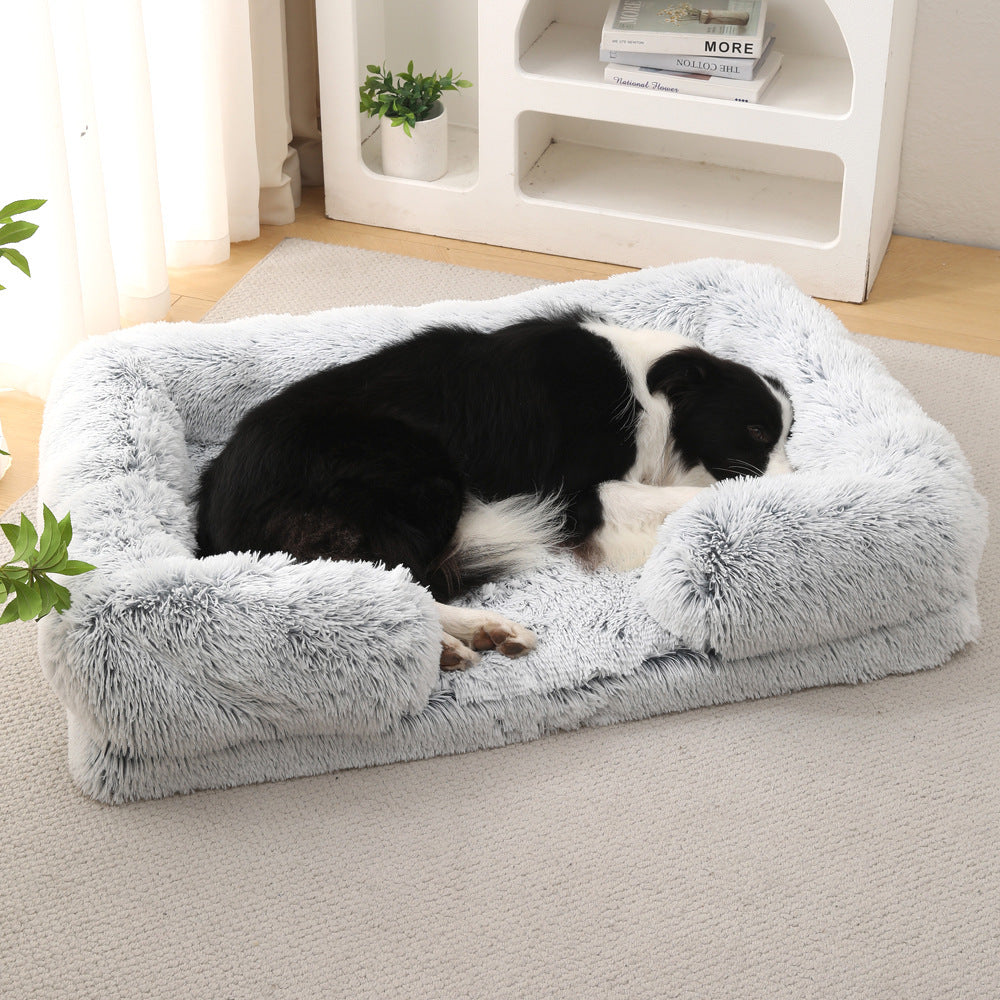 Plushy Comfort Bed for Dogs and Pets