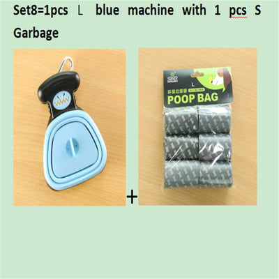 Pet Waste Cleaner – Foldable Dog Pooper Scooper with Bags