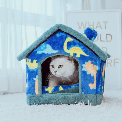 Cozy Cottage Pet House For Dogs & Cats