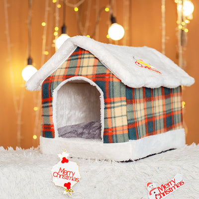 Cozy Cottage Pet House For Dogs & Cats