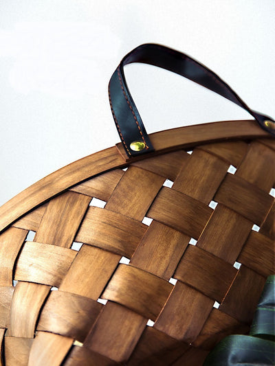 Bamboo Cat Bed House Kennel Nest