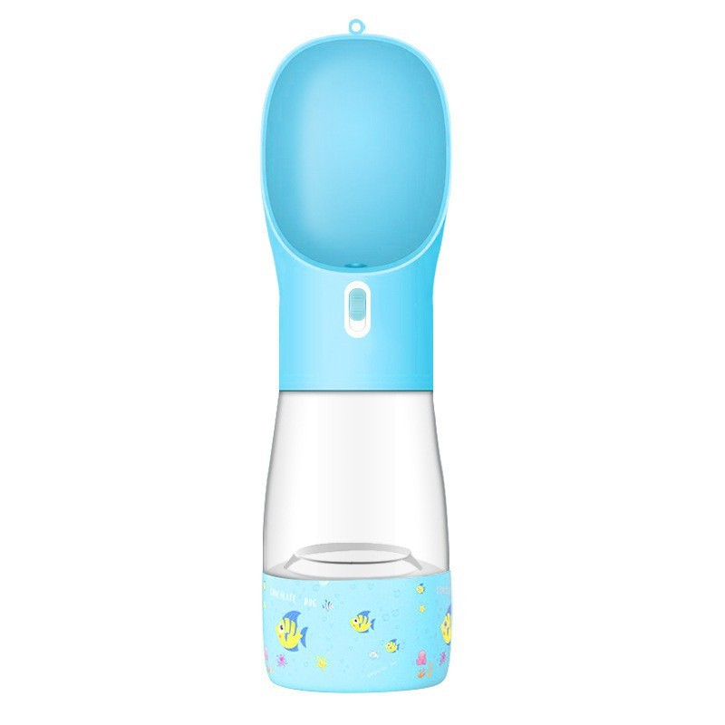Dog Water Bottle Dispenser Feeder Bowl