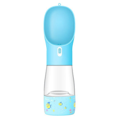 Dog Water Bottle Dispenser Feeder Bowl
