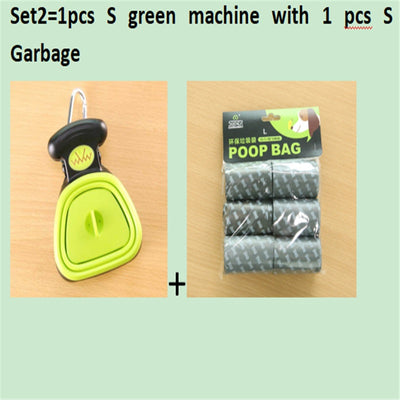 Pet Waste Cleaner – Foldable Dog Pooper Scooper with Bags