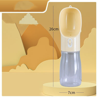Dog Water Bottle Dispenser Feeder Bowl