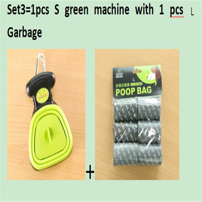Pet Waste Cleaner – Foldable Dog Pooper Scooper with Bags