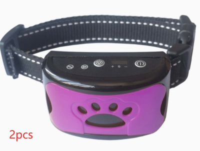 Waterproof Dog Bark Arrester Training Collar