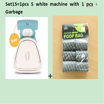 Pet Waste Cleaner – Foldable Dog Pooper Scooper with Bags
