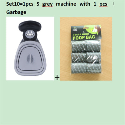 Pet Waste Cleaner – Foldable Dog Pooper Scooper with Bags
