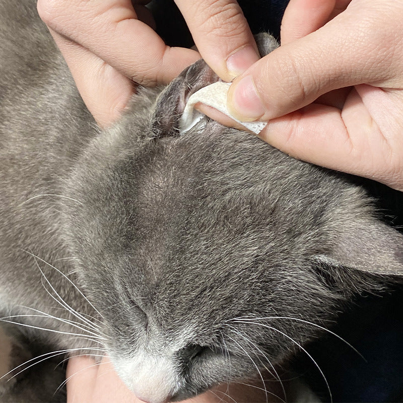 Ear Cleaning Wipes for Cats & Dogs