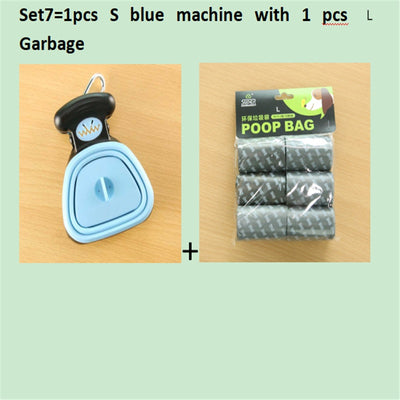 Pet Waste Cleaner – Foldable Dog Pooper Scooper with Bags
