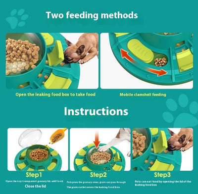 Interactive Dog Slow Feeder Puzzle Toy