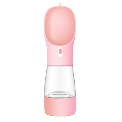 Dog Water Bottle Dispenser Feeder Bowl