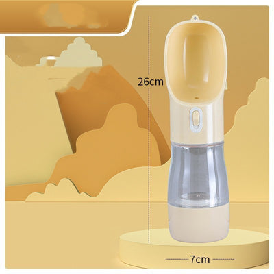 Dog Water Bottle Dispenser Feeder Bowl