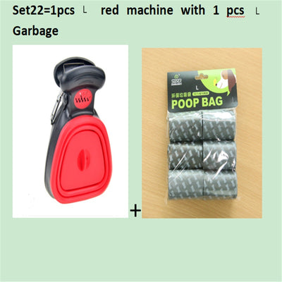 Pet Waste Cleaner – Foldable Dog Pooper Scooper with Bags