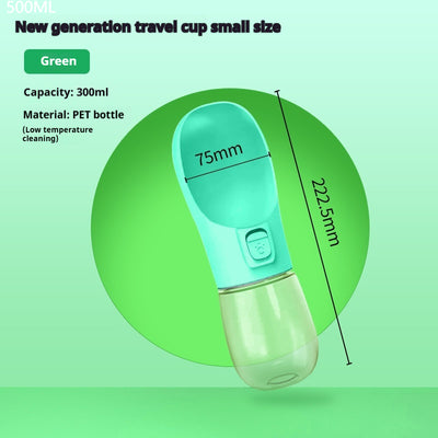 Dog Water Bottle Dispenser Feeder Bowl