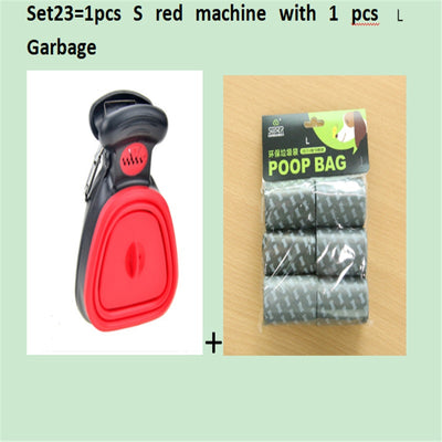 Pet Waste Cleaner – Foldable Dog Pooper Scooper with Bags