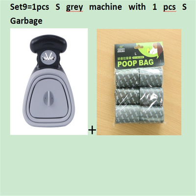 Pet Waste Cleaner – Foldable Dog Pooper Scooper with Bags
