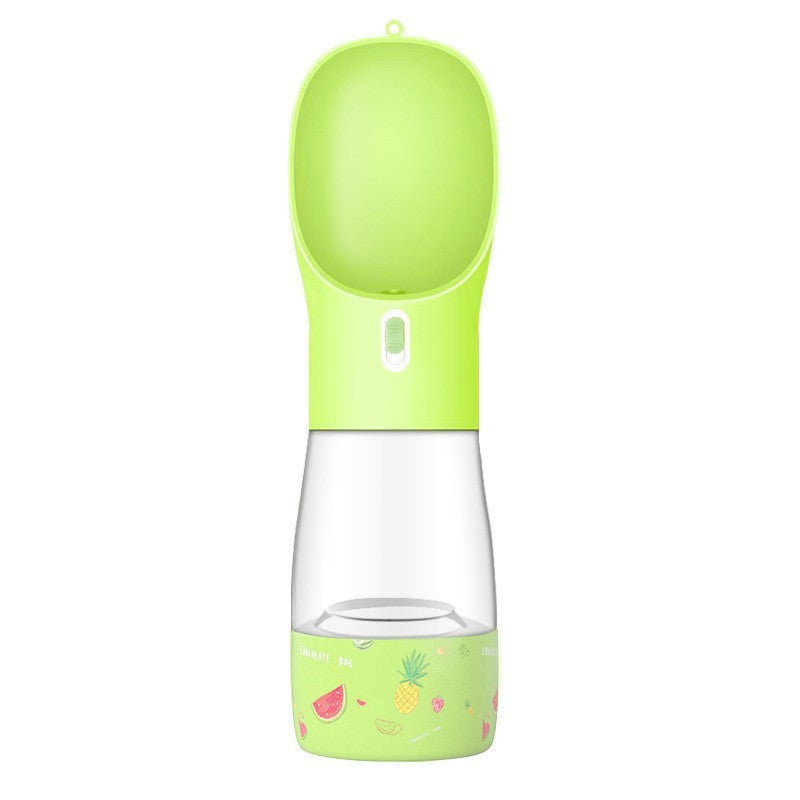 Dog Water Bottle Dispenser Feeder Bowl