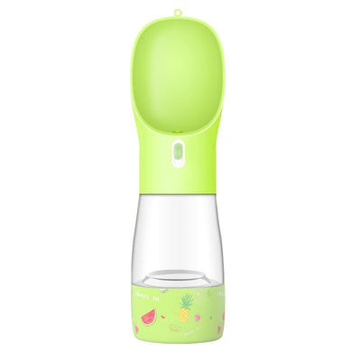 Dog Water Bottle Dispenser Feeder Bowl