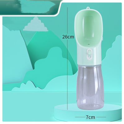 Dog Water Bottle Dispenser Feeder Bowl