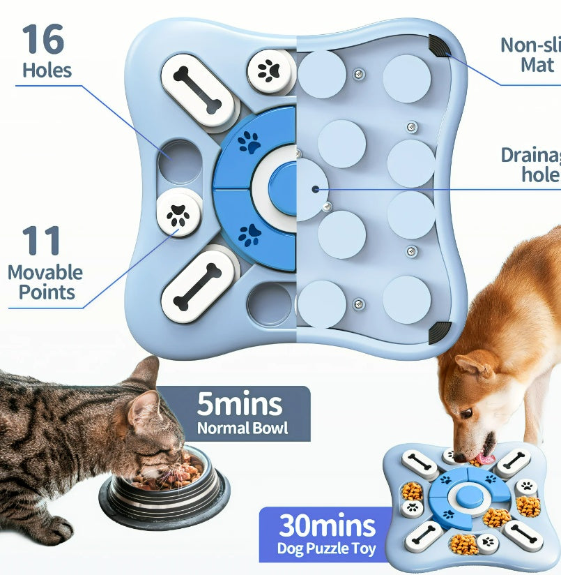 Slow Food Leakage Pet Puzzle Dog Toy