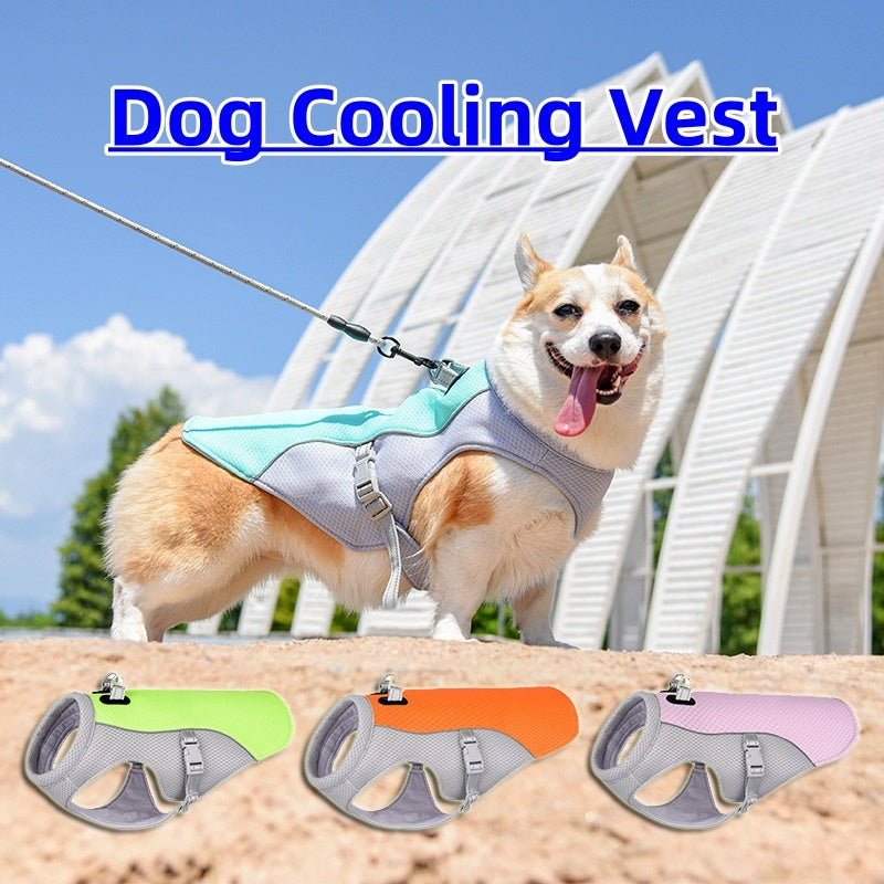 Pet Dog Cooling Vest Heat Resistant.