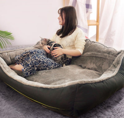 Luxury Orthopedic Dog Sofa Bed