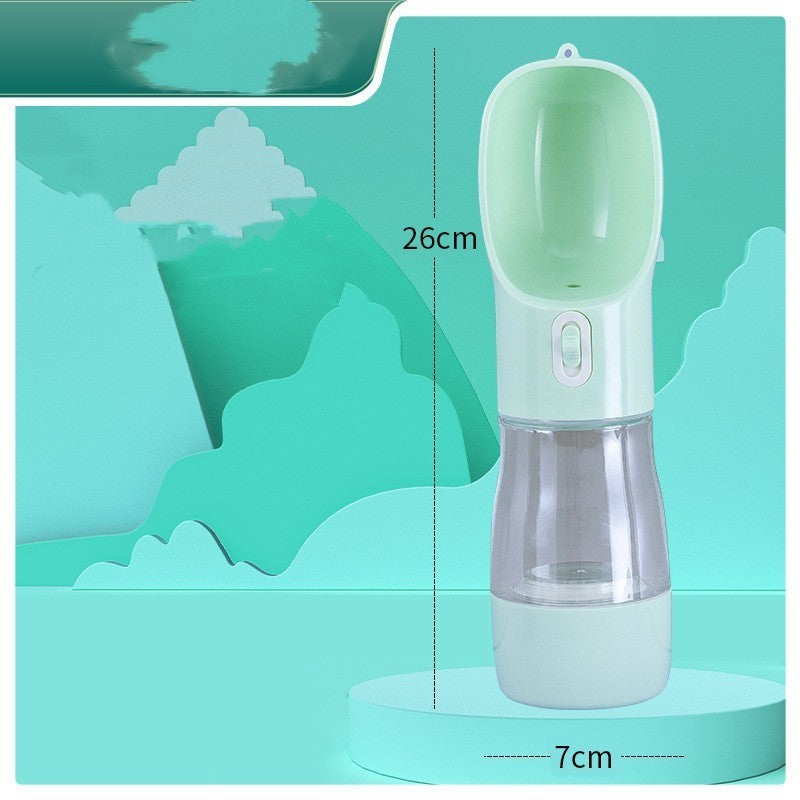 Dog Water Bottle Dispenser Feeder Bowl