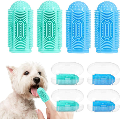 Dog & Cat Regular Finger Brush for Cleaning – Dental Care for Pets