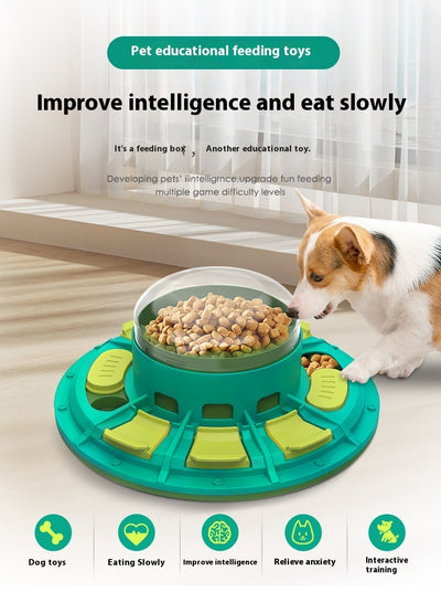 Interactive Dog Slow Feeder Puzzle Toy