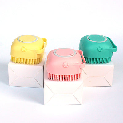 Silicone Dog Bath Massage Glove Brush